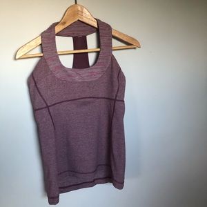 Lululemon Size 8 scooped neck tank yoga top